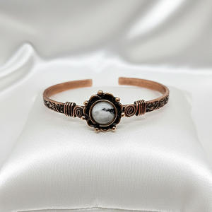 BKR-TTT-007 AY TAŞI TASARIM BAKIR KELEPÇE