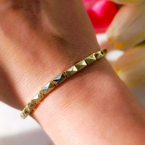 MRA-03007 PRİZMA FORM TAŞSIZ BİLEKLİK