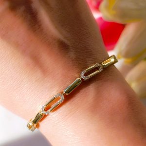 MRA-6020 OVAL TAŞLI,ÇUBUK PLAKA BİLEKLİK