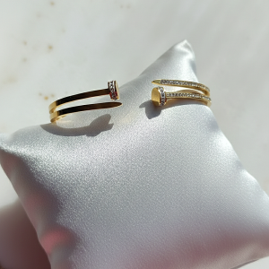 ÇLK-GOLD-103 İkili Gold Çivili Çelik Kelepçe